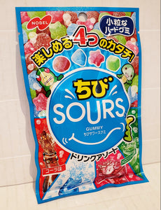 Nobel sours mix fruits soda gummy 樂寶酸砂什果汽水軟糖