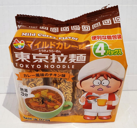 Tokyo Ramen curry flavor instant noodle 東京咖哩味拉麵