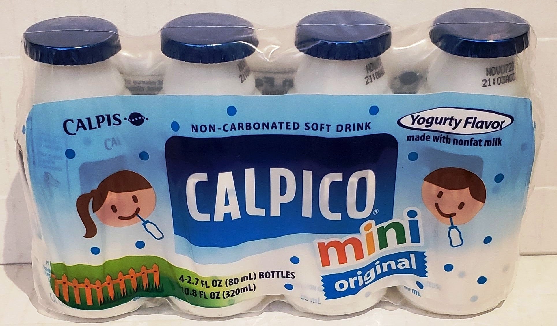 Calpico mini calpis 可必思迷你4瓶裝