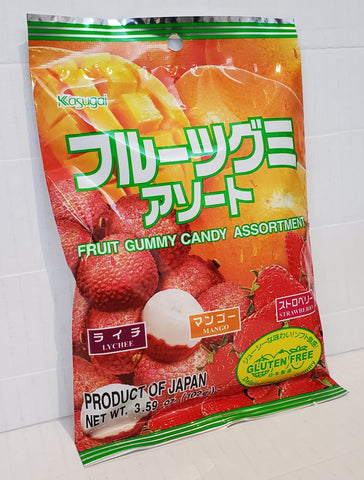 Kasugai fruit assorted fruit gummy 日本春日井果汁什味軟糖