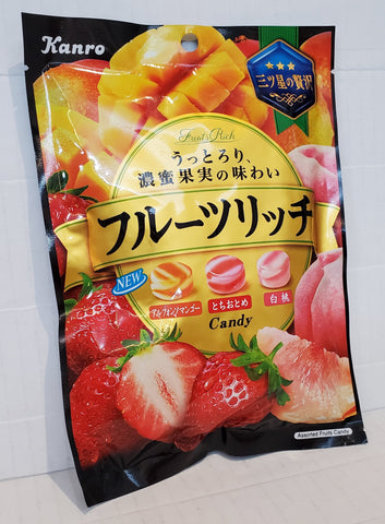 Kanro premium rich fruits candy