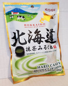 Kasugai Hokkaido matcha milk candy 春日井北海道牛奶綠茶糖