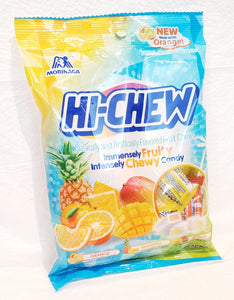 Morinaga Hi-Chew fruity chewy candy 森永超軟水果味軟糖 - orange, pineapple, mango