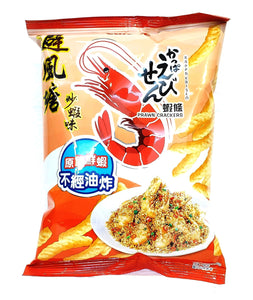 Calbee typhoon shelter style fried prawn cracker 卡樂B避風塘炒蝦味蝦條