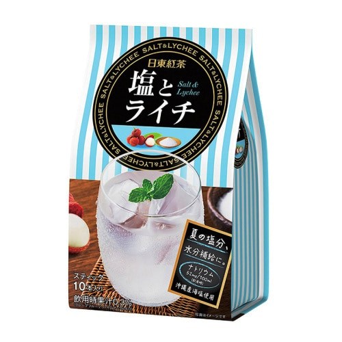 Mitsui Norin salt and lychee fruit drink (10 sticks)