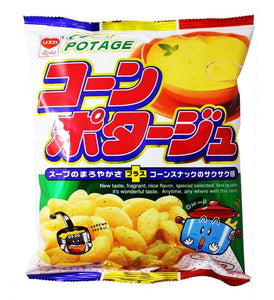 Riska creamy corn soup snacks 日本忌廉粟米湯脆菓